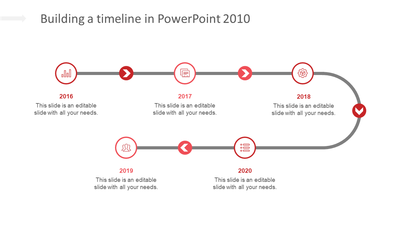 Free - Effective Building A Timeline In PowerPoint 2010 Model